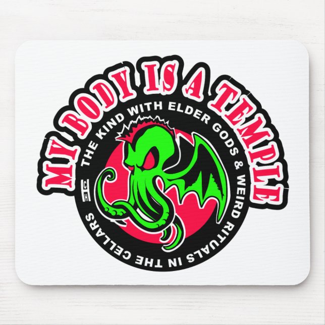 MIN BODY ÄR ETT TEMPEL MUSMATTA (Framsidan)