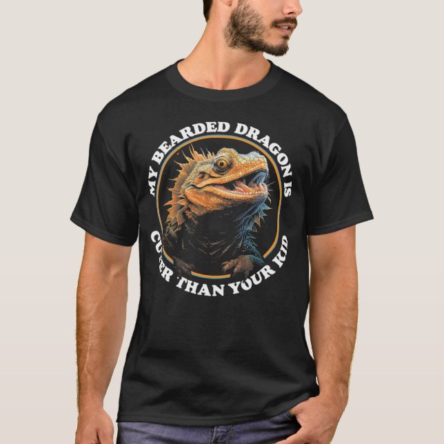 Min böjda drake är mer än ditt barn Liza T Shirt (Framsida)