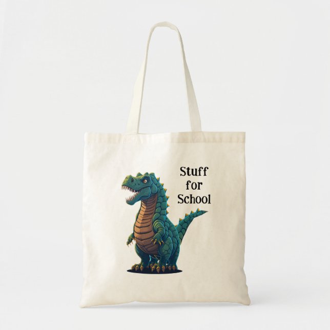 Min Bok-bag och Saker för skolan Tygkasse (Framsidan)