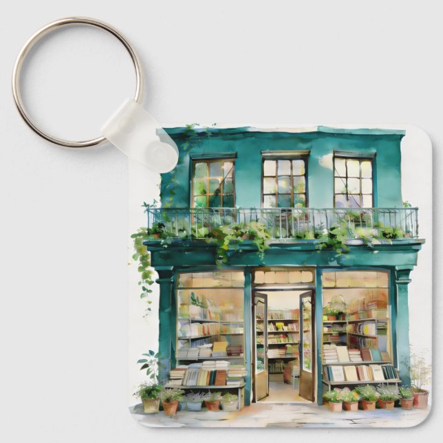 Min bokhandel  nyckelring (Framsida)