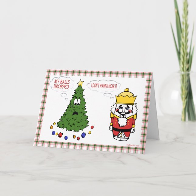 Min bollar tappade julkortet helgkort (Framsida)