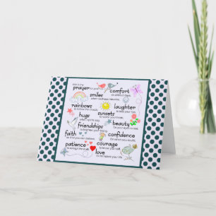 Min bön till dig kort