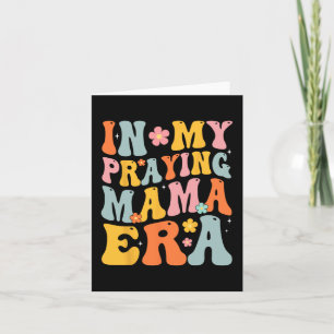 Min Bönande Mamma Era Religiösa Mamma Kristna Mor Kort