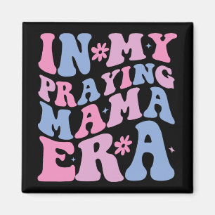 Min Bönande Mamma Era Religiösa Mamma Kristna Mor Magnet