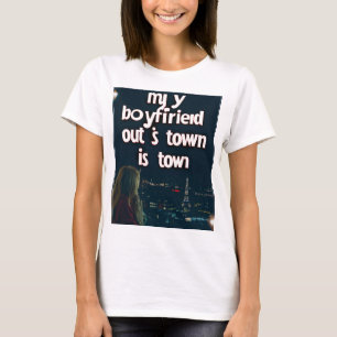 Min Boo saknas: Min Boykompis är ute ur stan. T Shirt