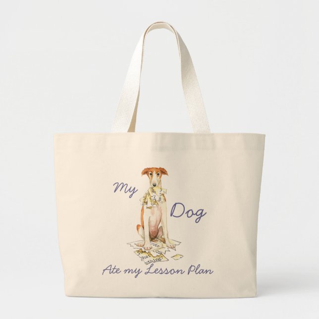 Min Borzoi Ate min Lesson-plan Jumbo Tygkasse (Framsidan)