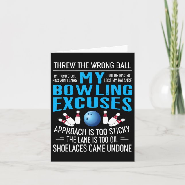Min Bowling Bowling T Shirts Funny Bowlareare G Kort (Framsida)