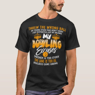 Min Bowling Excussion Shirt Bowling T Shirt