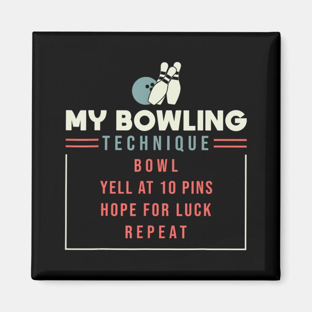 Min Bowling Technique - Bowling Magnet (Framsidan)