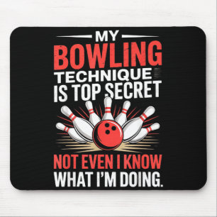 Min bowlningsteknik är topphemlig rolig bowlning C Musmatta