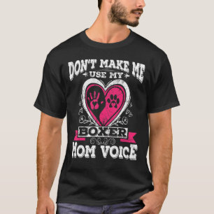 Min Boxer Julafton-jul för Mamma Girls Mamma T Shirt