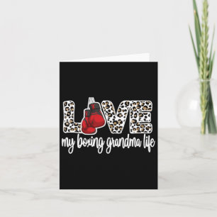 Min Boxing Grandma Life Best Boxing Grandmor Kort