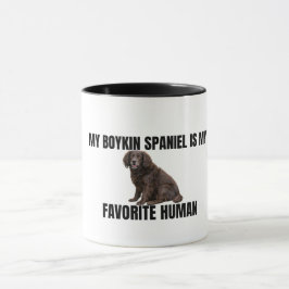 Min Boykin Spaniel Är Min Favorit Människo Kopp