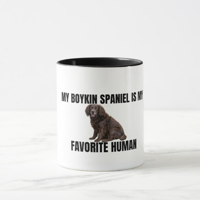 Min Boykin Spaniel Är Min Favorit Människo Kopp (Center)