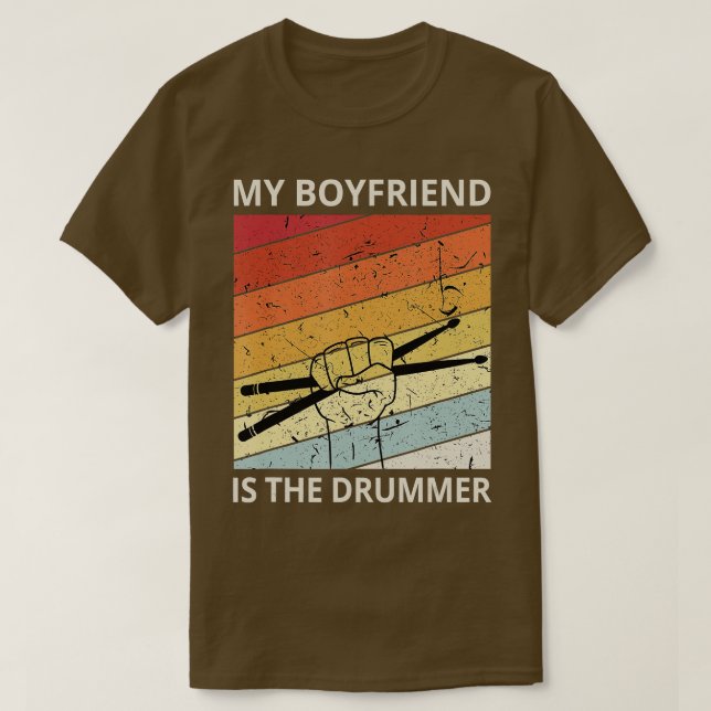 Min Boykompis är Drummer Drum Player-presenterna T Shirt (Design framsida)