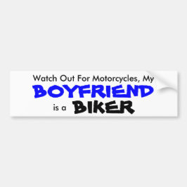 Min Boykompis är en Biker Bumper Sticker Bildekal