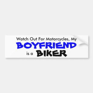 Min Boykompis är en Biker Bumper Sticker Bildekal