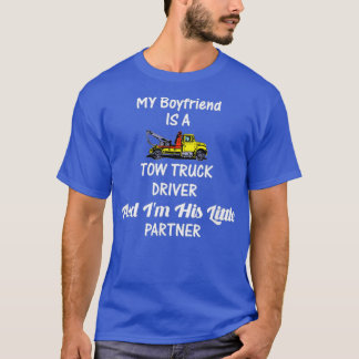 Min Boykompis Tow Lastbil-drivrutin är hans partne T Shirt