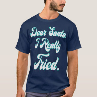 Min Brev till Santa Neon T Shirt