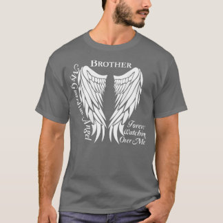 Min broder är min Guardian Angel Memorial Gift  T Shirt
