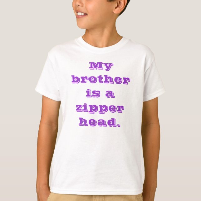 Min broder är… t-shirt (Framsida)