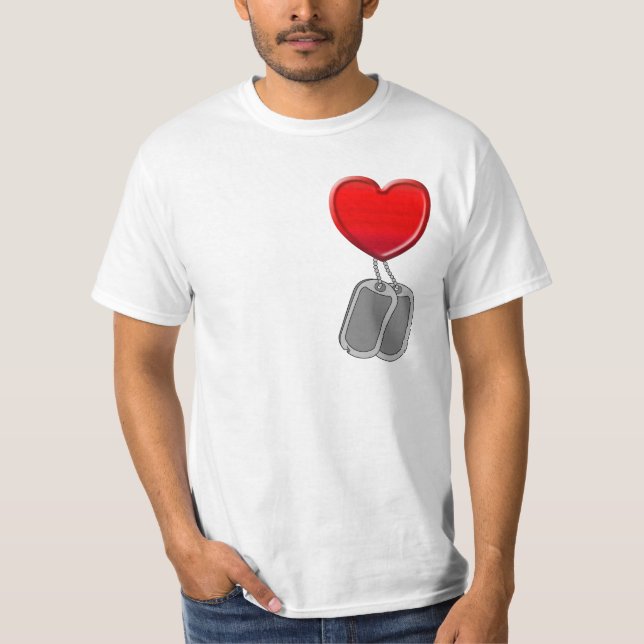 Min broder ha på sig stridkängor t-shirt (Framsida)