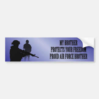 Min broder skyddar din frihet (flygvapen Brothe Bildekal