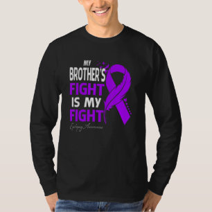 Min broders kamp är min medvetenhet om epilepsi i t shirt