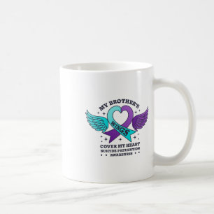 Min bröders Vingar täcker mitt hjärtstillestånd Pr Kaffemugg