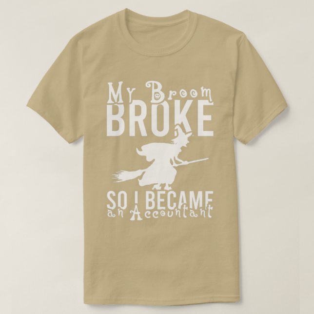 MIN BROMMA FATTIG SÅ JAG BEGICK ETT KONTO1 T SHIRT (Design framsida)
