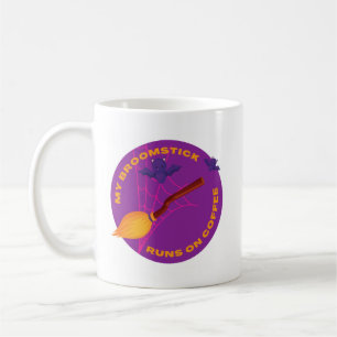 Min Broomstick Springa på kaffe Kaffemugg