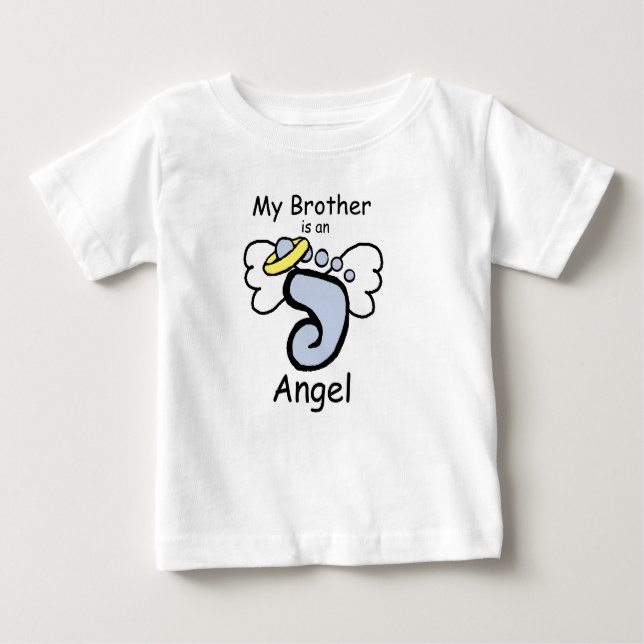 Min bror är en angelshirt tröja (Framsida)