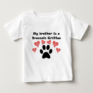 Min bror är en griffon i Bryssel T-shirt