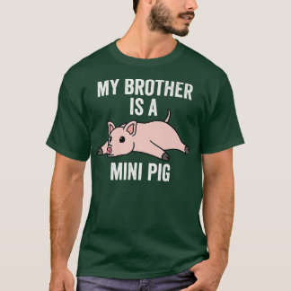 Min bror är en mini Gris Pet Premium T Shirt