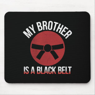 Min bror är en svart martialkonst Bälte i Karate Musmatta