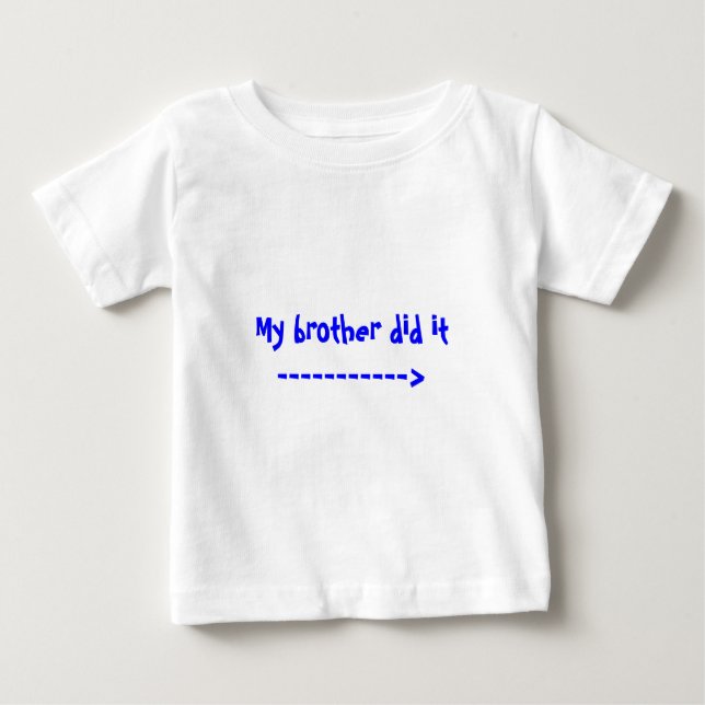 Min bror gjorde det.> tee (Framsida)