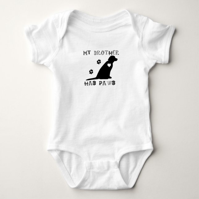 Min bror har Tass Tee Shirt (Framsida)