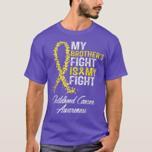Min bror kämpar mot barncancer. t shirt