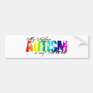 Min brorson min hjälte - Autism Bildekal
