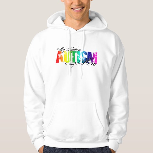 Min brorson min hjälte - Autism Sweatshirt (Framsida)