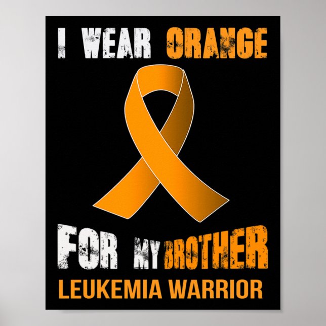 MIN BROTHER - MY LEUKEMIA WARRIOR POSTER (Framsidan)