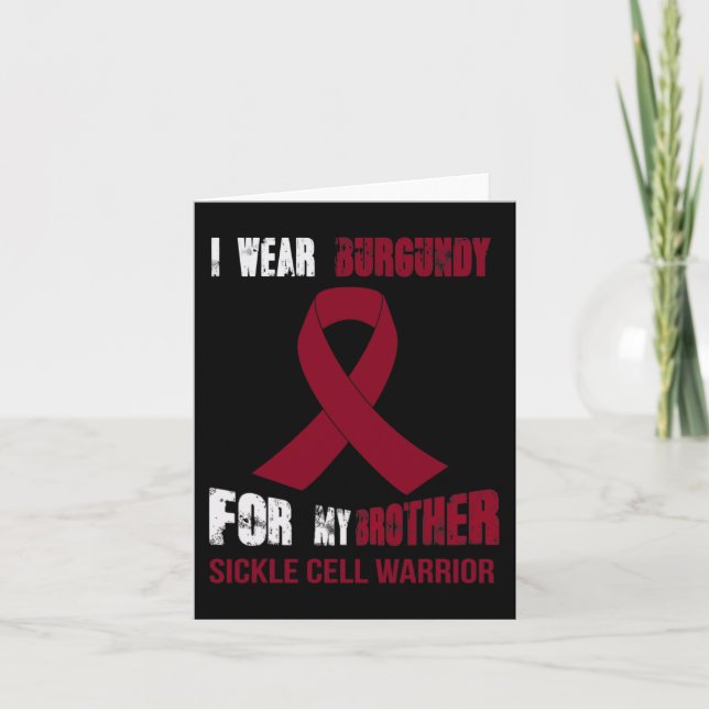 MIN BROTHER - MY SICKLE CELL WARRIOR KORT (Framsida)