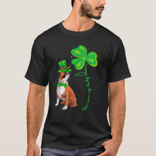 Min Bull Dog är min Lucky Charm Shamrock St Patric T Shirt