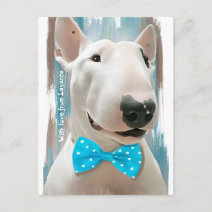 Min Bull Terrier Vykort