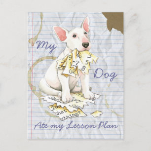 Min Buller Terrier Ate Min Lesson Plan Vykort