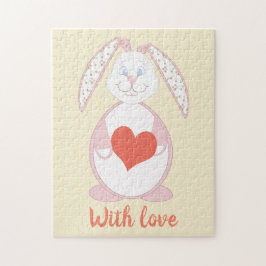 Min Bunny, tecknad Bunny. Pussel