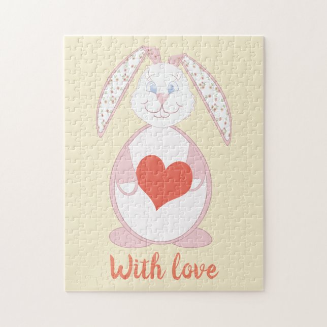 Min Bunny, tecknad Bunny. Pussel (Vertikal)