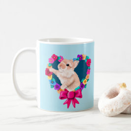 Min Bunny Valentine Kaffemugg