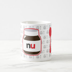Min burk av Nutella Kaffemugg