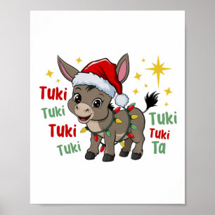 Min Burrito Sanero Mexikansk Jul Åsna Spanska Poster